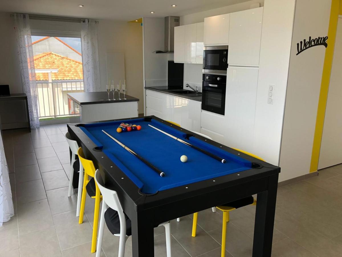 Appartement "Envies D'Ailleurs" Vue Mer Saint-Brévin-les-Pins Luaran gambar
